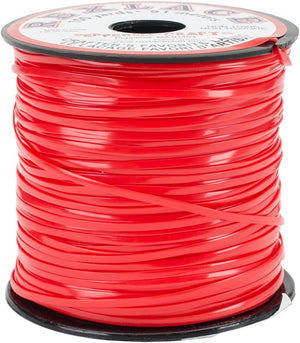 Pepperell Rexlace Plastic Lacing .0938-inch x 100yd-Red, 8.25x8.25x8.07 cm, Multicoloured