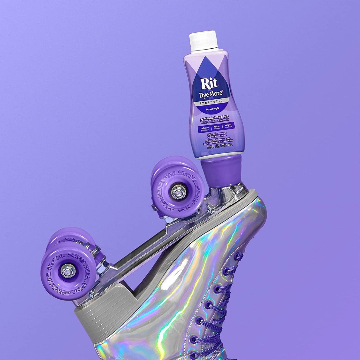 Synthetic Rit Dye More Liquid Fabric Dye - Ultimate Synthetic Rit Dye Accessories Kit - Available in Multiple Colors - 7 Ounces - Kentucky Sky