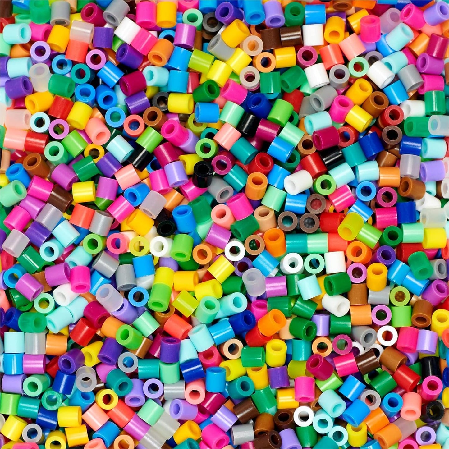 Perler Fuse Bead Craft Kit with Ironing Paper, Storage Container, and Instructions, Multicolor 32002 Piece