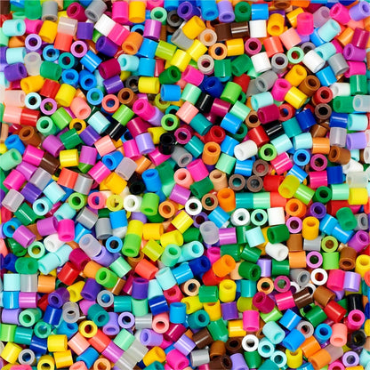 Perler Fuse Bead Craft Kit with Ironing Paper, Storage Container, and Instructions, Multicolor 32002 Piece