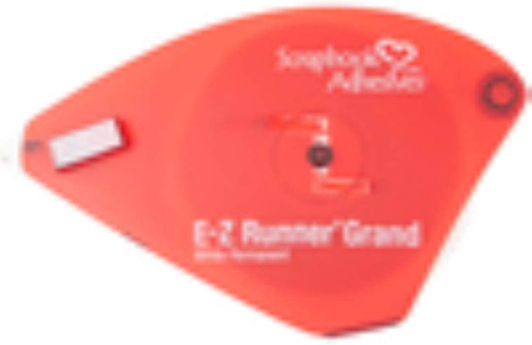 Scrapbook Adhesives by 3L 01251-6 Double-Sided E-Z Runner Grand Adhesive Refill, 150-feet,white