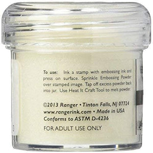 Ranger Embossing Powder, .50 Ounce Jar, Clear