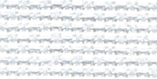 DMC TC8436-6750 Silver Label Aida Cloth with Soft Tube, White, 15 by 18-Inch