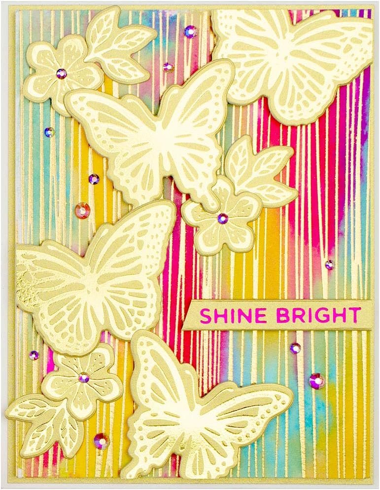 Spellbinders Glimmer Hot Foil Plate Set, Metal
