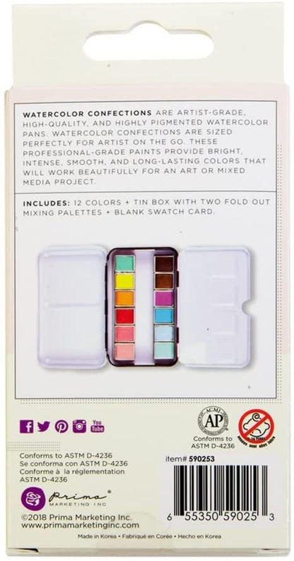 Watercolor Confections: Pastel Dreams