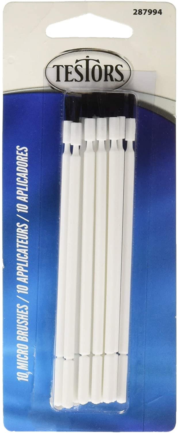 TESTOR APPL BRSH 287994 10PK Blue Applicator Brush Kit