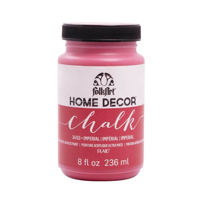 FolkArt Home Decor Chalk Paint, 8oz. (46 Colors)