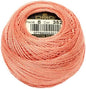 DMC 116 8-352 Pearl Cotton Thread Balls, Light Coral, Size 8