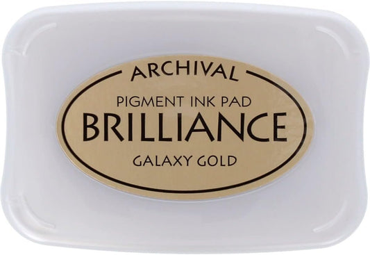 Tsukineko TSUBR1-91 Brilliance Pigment Inkpad Galaxy, Full Size, Multicolor