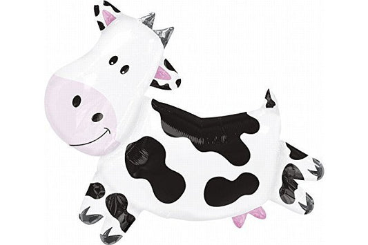 Anagram Cow Shape Mylar Foil Balloon, 30" Inches