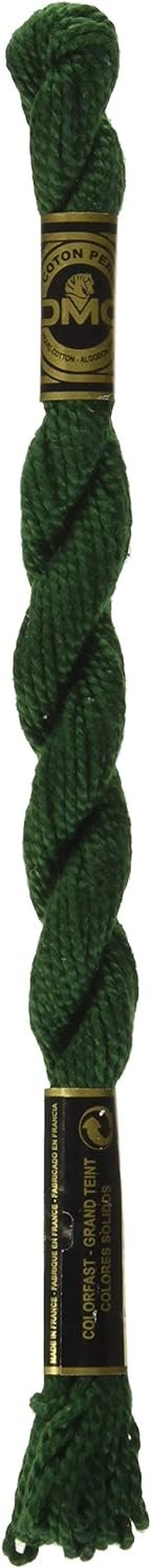 DMC 115 3-890 Pearl Cotton Thread, Ultra Dark Pistachio Green