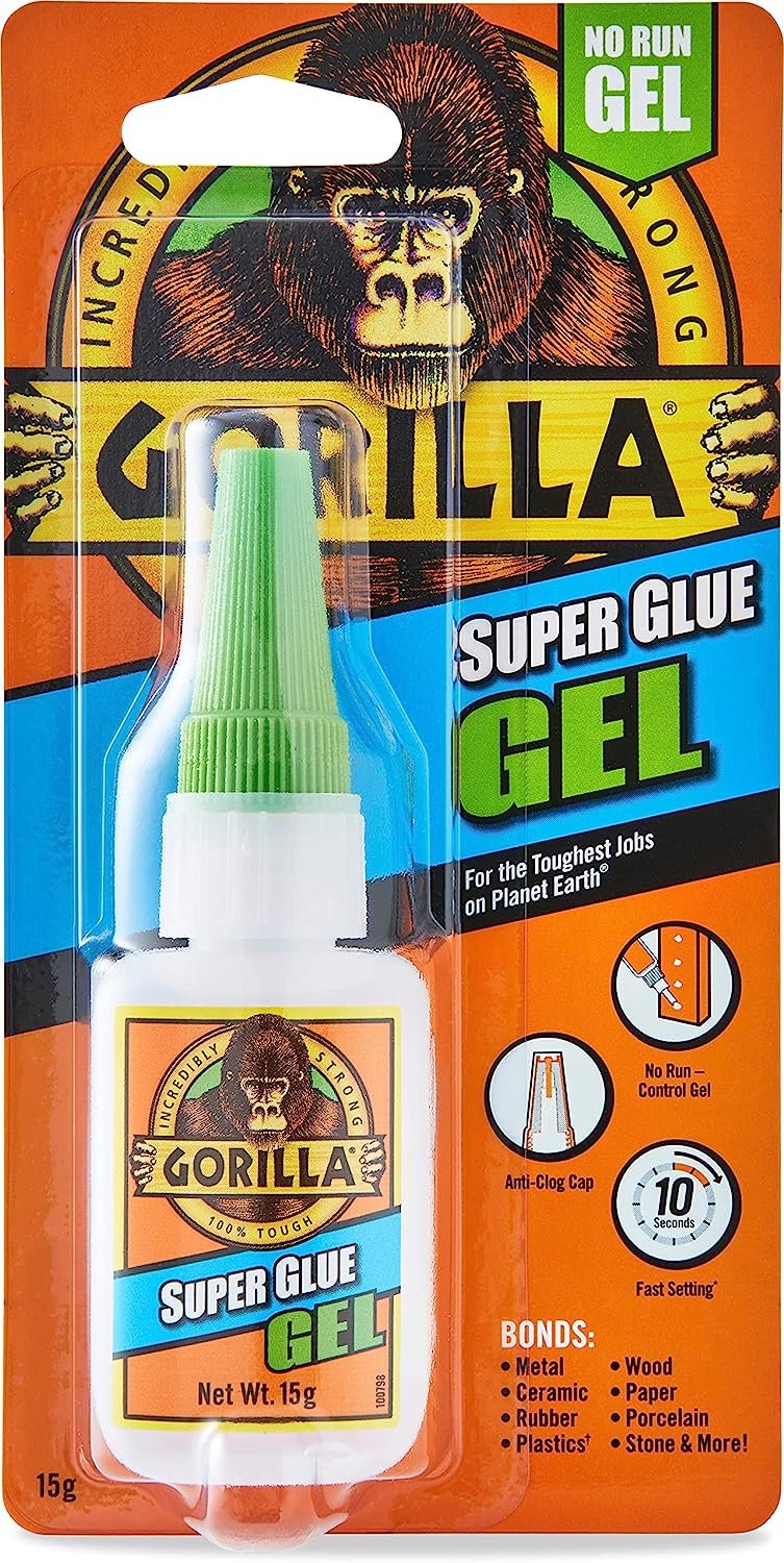 Gorilla Super Glue Gel, 15 Gram