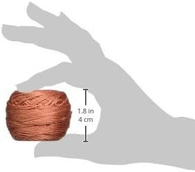 DMC 116 8-356 Pearl Cotton Thread Balls, Medium Terra Cotta, Size 8