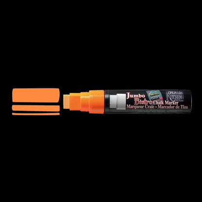 Uchida Of America 481-C-F7 Jumbo Bistro Chalk Markers, Fluorescent Orange