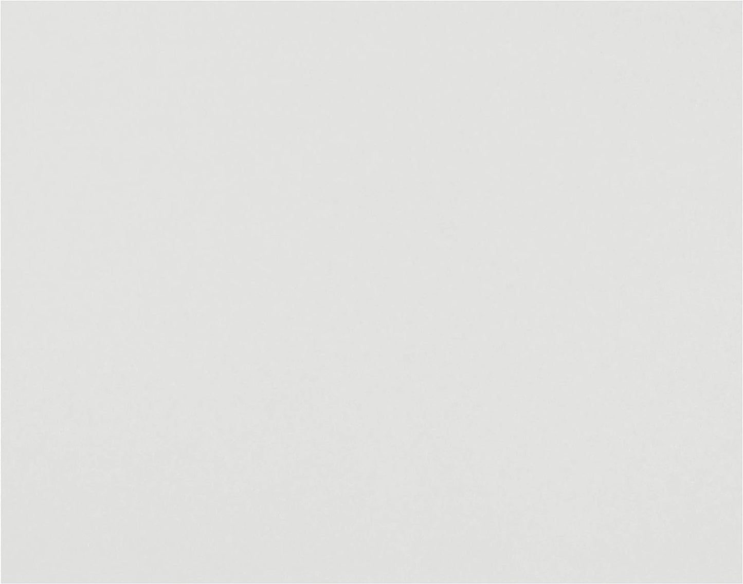 Pacon 4-Ply Railroad Board, White, 22" x 28", 25 Sheets