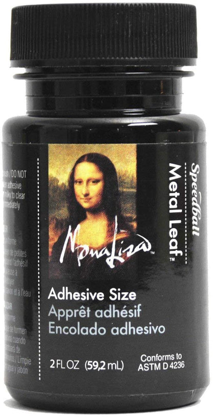 Speedball 10210 10210 Mona Lisa 2-Ounce Metal Leaf Adhesive Size