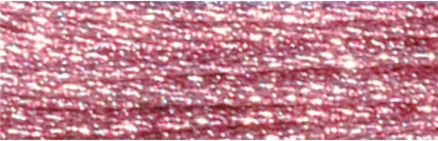 DMC 317W-E316 Light Effects Polyster Embroidery Floss, 8.7-Yard, Pink Amethyst