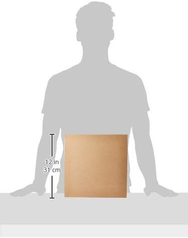 Medium Weight Acid-Free 0.057” Chipboard Sheets, Create Three-Dimensional Embellishments for Cards, Papercrafts, Mixed Media, Home Décor, and More, 12 x 12, Natural, 25 Count