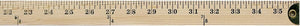 Westcott 10425 Wooden Yardstick with Brass Ends and Hang Holes, Clear Lacquer Finish