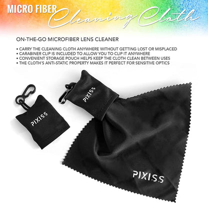 12x12 Foldable White Balance 18% Gray Reference Reflector Grey Card with Carry Case for Photography & Camera Color Correction White Balance Card, 4In1 Color Correction Card Set by Pixiss