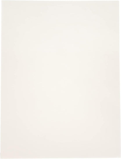 Black Ink 9-Inch by 12-Inch Bleached Mulberry Block Printing Paper, 25-Pack