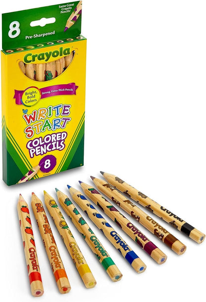 Crayola Write Start Colored Pencils