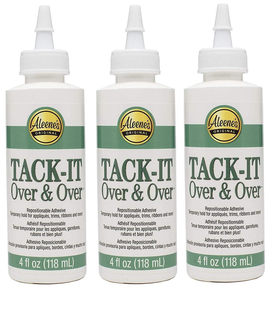 Roll Over Image to Zoom in Aleene's Tack-It Over & Over Liquid Glue 4oz (Thrее Рack)