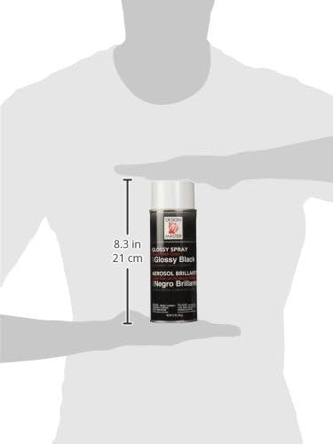 Design Master Spray Paint, 12 Ounce (Pack of 1), Glossy Black