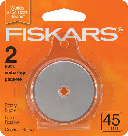 Fiskars Rotary Blade, 2 Count (Pack of 1), 0