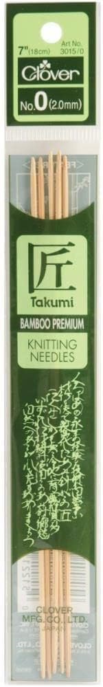 Takumi Double Point Needle 7" Size 6(Pack of 5)