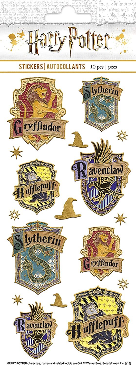 Harry Potter - Paper House Sticky Pix Faux Enamel Stickers