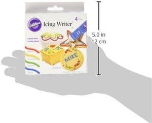 Wilton 704-472 4-Pack Icing Writer Tube