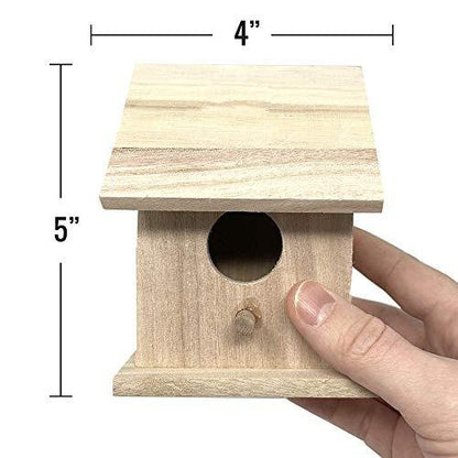 PIXISS Birdhouses; 3ct