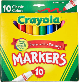 Crayola Classic Colors Broad Line