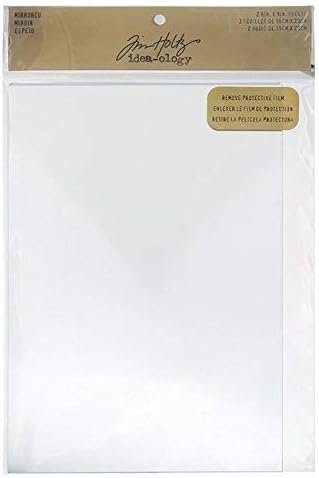 Tim Holtz Idea-ology TH93029 Mirrored Sheets, 2 Sheets, 6 x 9 Inches, Polystyrene