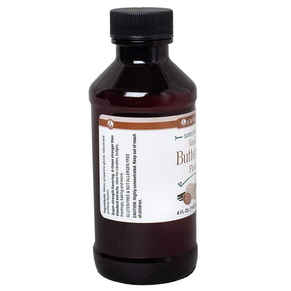 LorAnn Vanilla Butternut SS Flavor, 4 ounce bottle