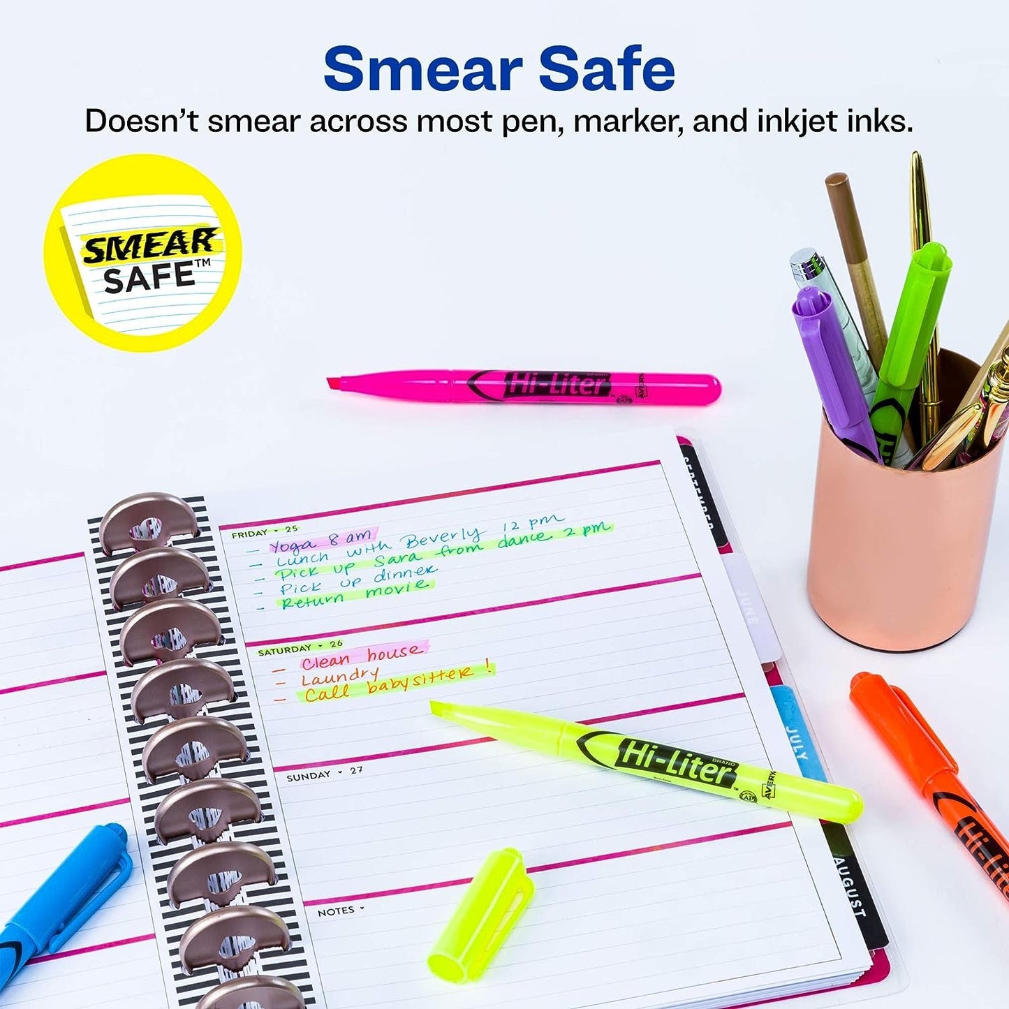 Avery HiLiter Pen Style Highlighters