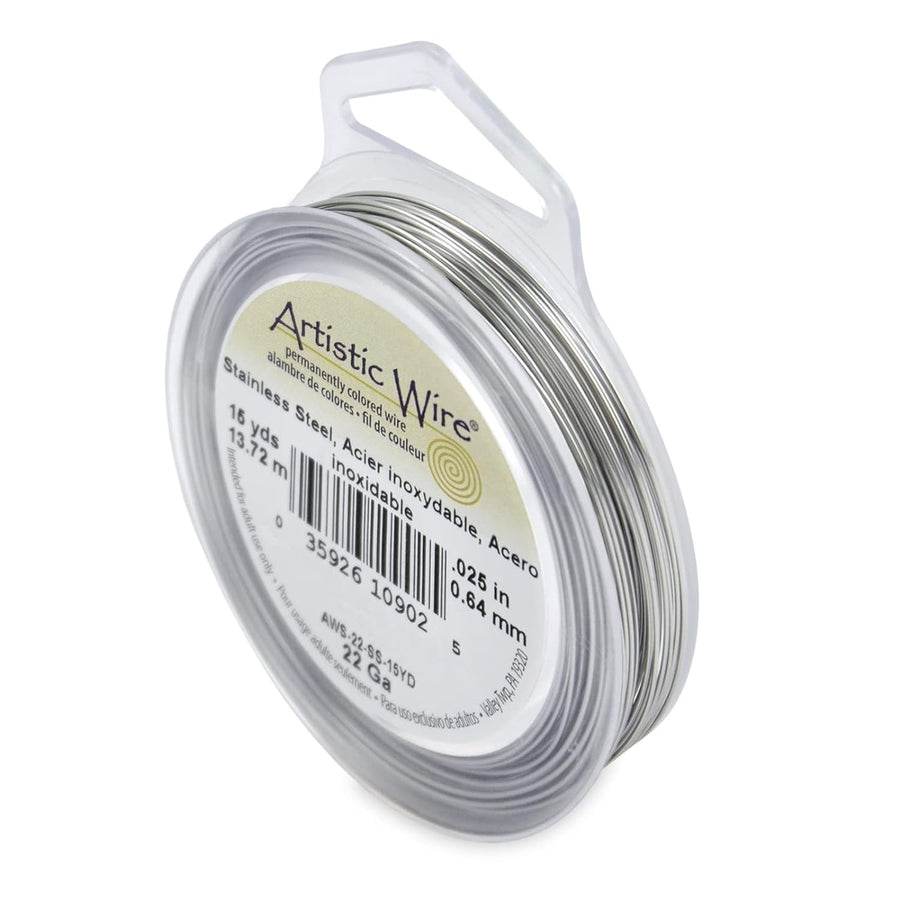 Artistic Wire 30 Gauge Stainless Steel Craft Jewelry Wrapping Wire Wire, 30 yd