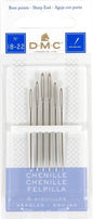 DMC 1768-18/22 Chenille Hand Needles, 6-Pack, Size 18/22