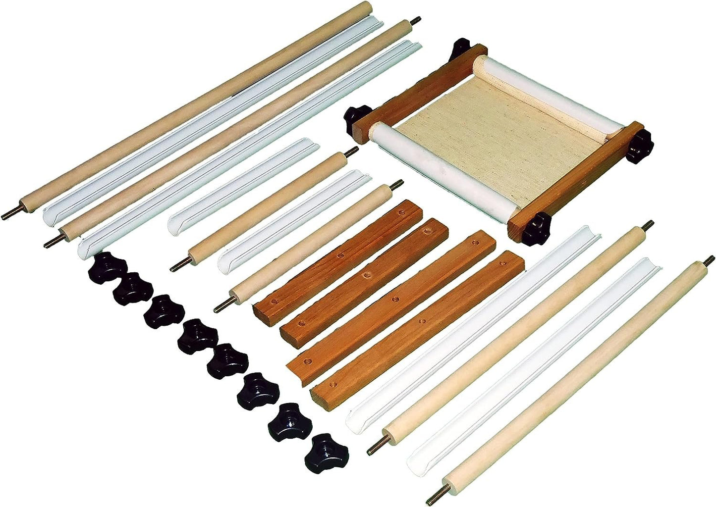 Edmunds HC-CS Handi-Clamp Complete Frame Set, Multi Size, Natural Wood