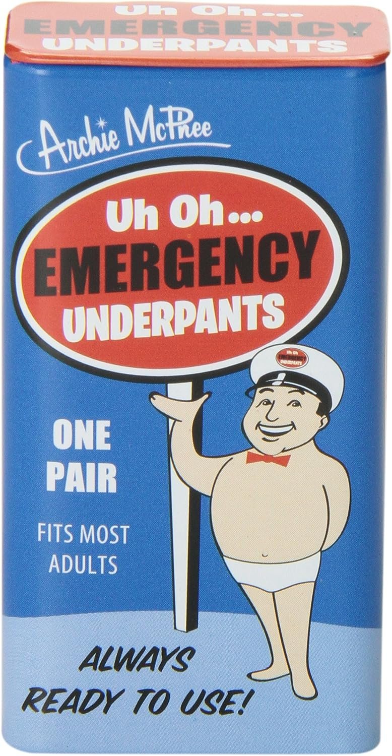 Accoutrements Emergency Underpants