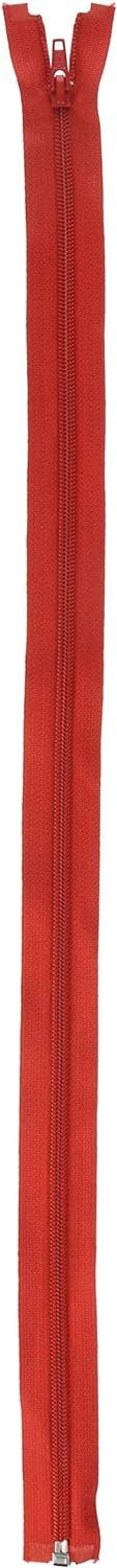 Coats Thread & Zippers F4824-128A Coil Separating Zipper, 24", Atom Red