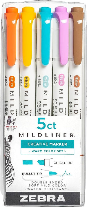 Zebra Pen Mildliner Double Ended Highlighter Set