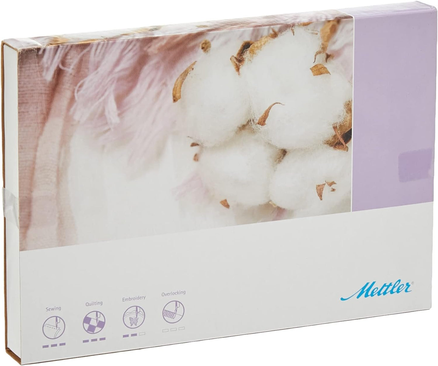 Mettler Silk Finish Cotton Thread Set | Assorted 18 Pcs, Colors May Vary, Piece