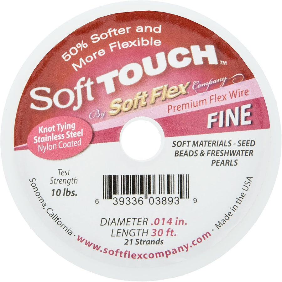 Soft Touch by Soft Flex Beading Wire .014 IN. 30 ft