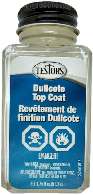 Testors Dullcote Lacquer 1.75oz-Clear Matte