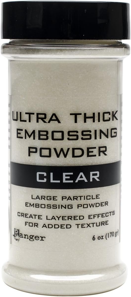 Ranger Ultra Thick Embossing Powder 6-ounce, Clear