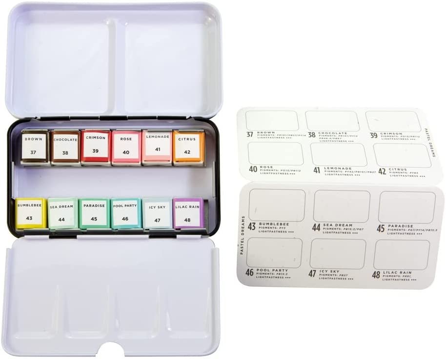 Watercolor Confections: Pastel Dreams