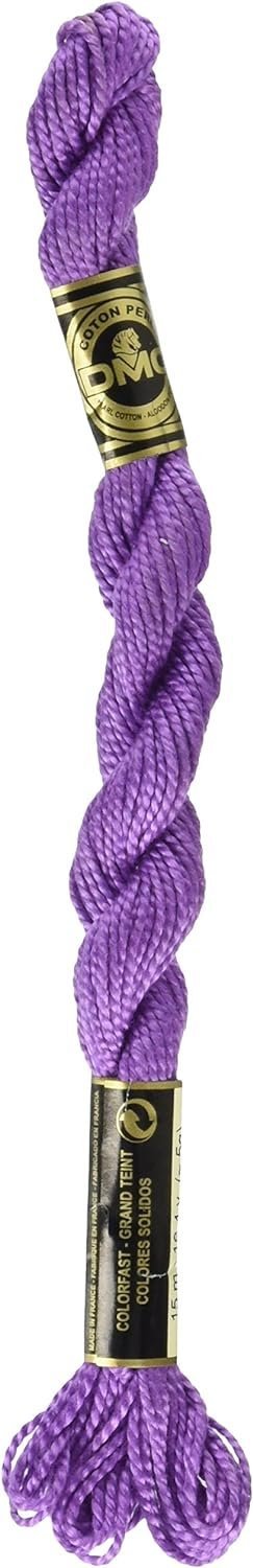 DMC 115 3-553 Pearl Cotton Thread, Violet