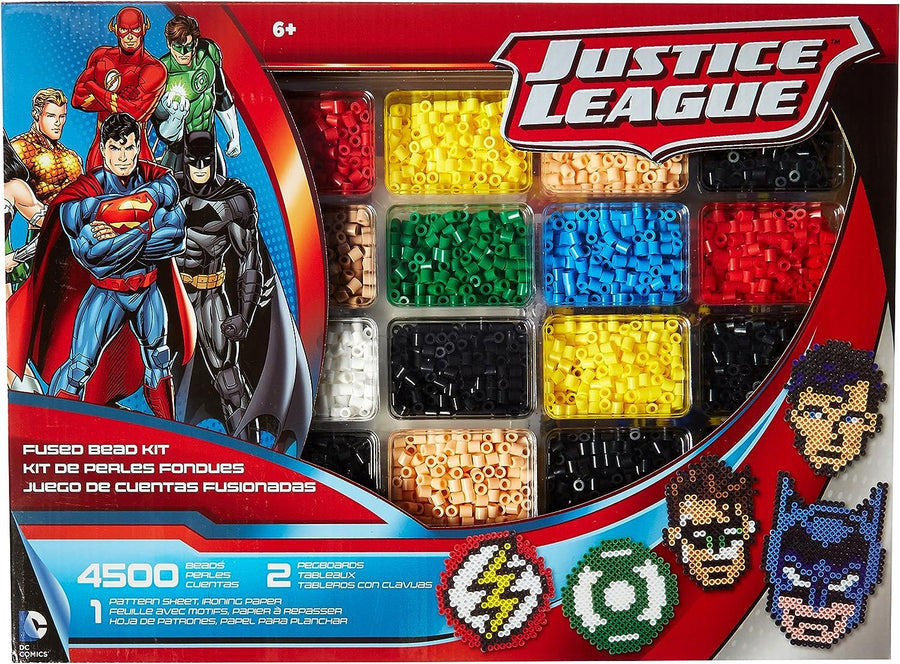 Perler Beads Justice League Superhero Crafts for Kids, 4504 pcs